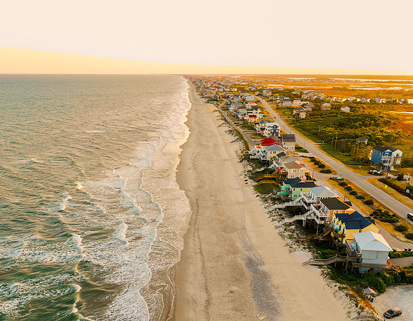 Topsail, NC Drone View