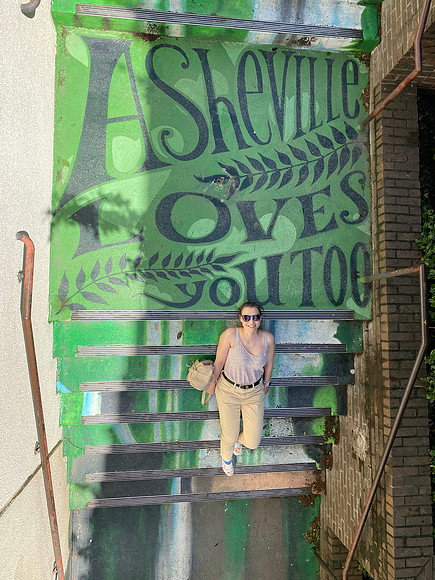 Ashville, NC staircase