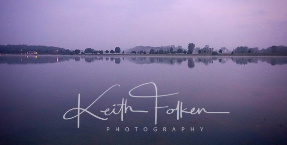 Wisconsin Lake Purple Sunrise
