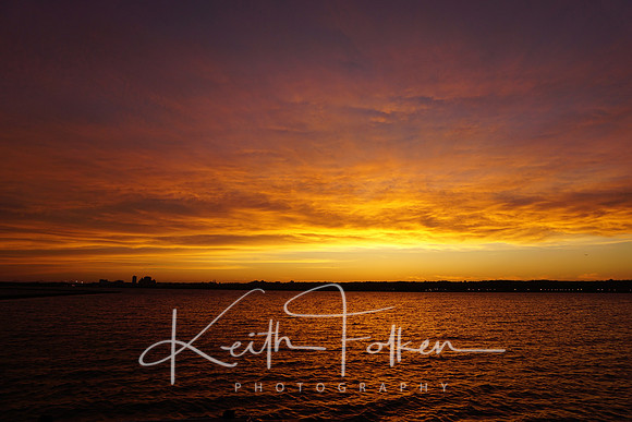 Fiery Sunset