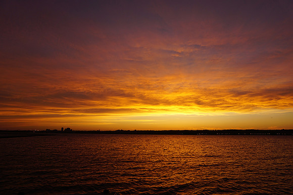 Fiery Sunset