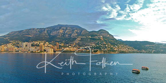 Monaco on the Mediterranean