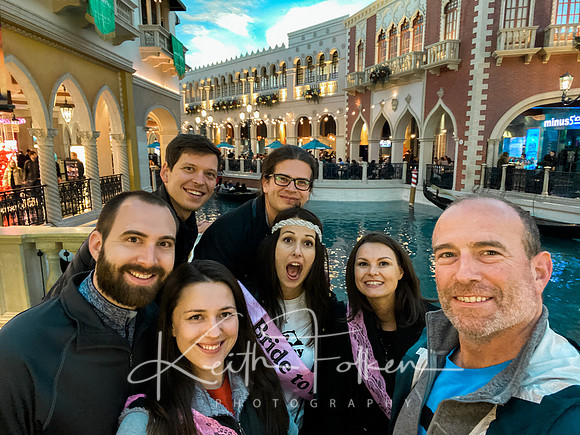 The elopement crew in the Venitian