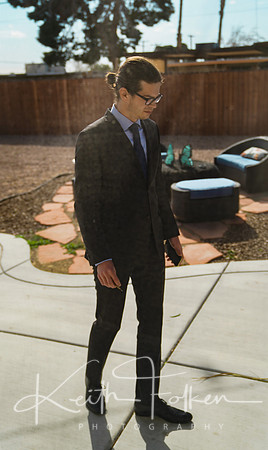 Adam calmly waits