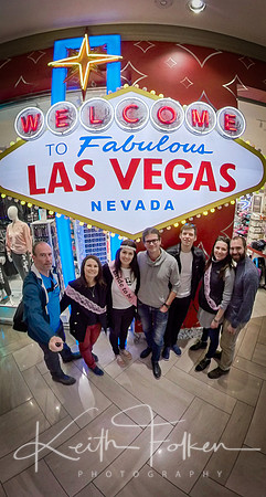 The Wedding Crew exploring Las Vegas