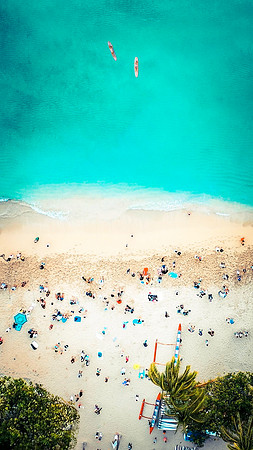 Keith Folken Aerial Drone Photography, Oahu Waikiki Hawaii