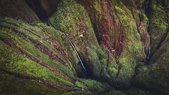 Aerial Photography Hawaii, Molokai.