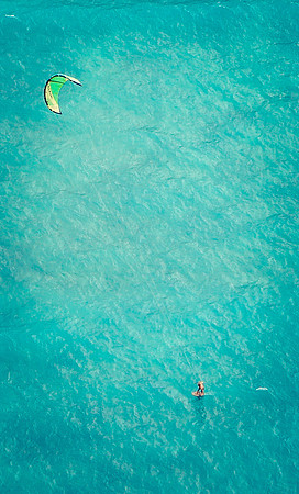 Wind Surfer in Hawaii