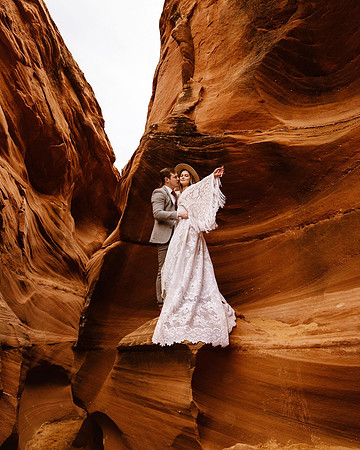 Keith Folken photographer Arizona Canyon Elopement Wedding