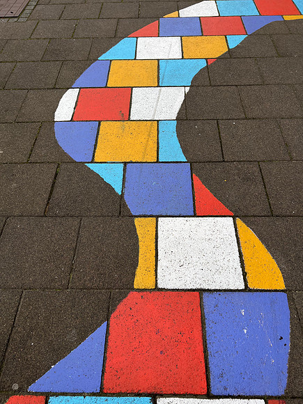 The Rainbow Road in eastern Iceland