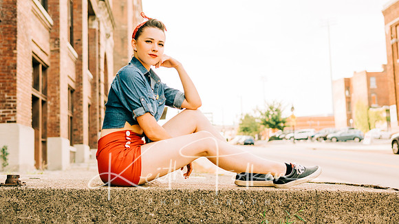 Anezka sitting pose